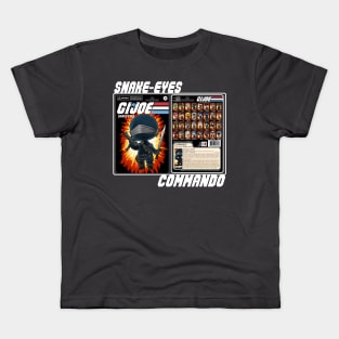 Snake-Eyes Commando Design! Kids T-Shirt